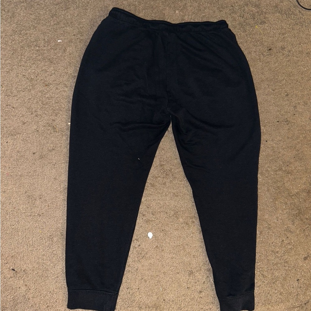 Nike Black Sweatpants with Tapered Ankles - Picture 2 of 3